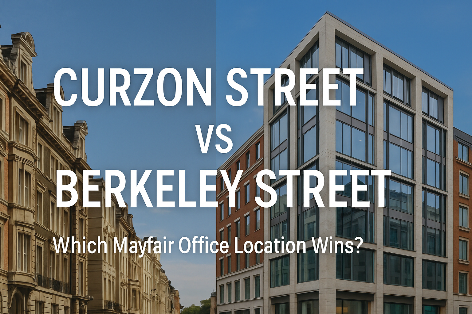 Curzon Street vs Berkeley Street: Which Mayfair Office Location Wins?
