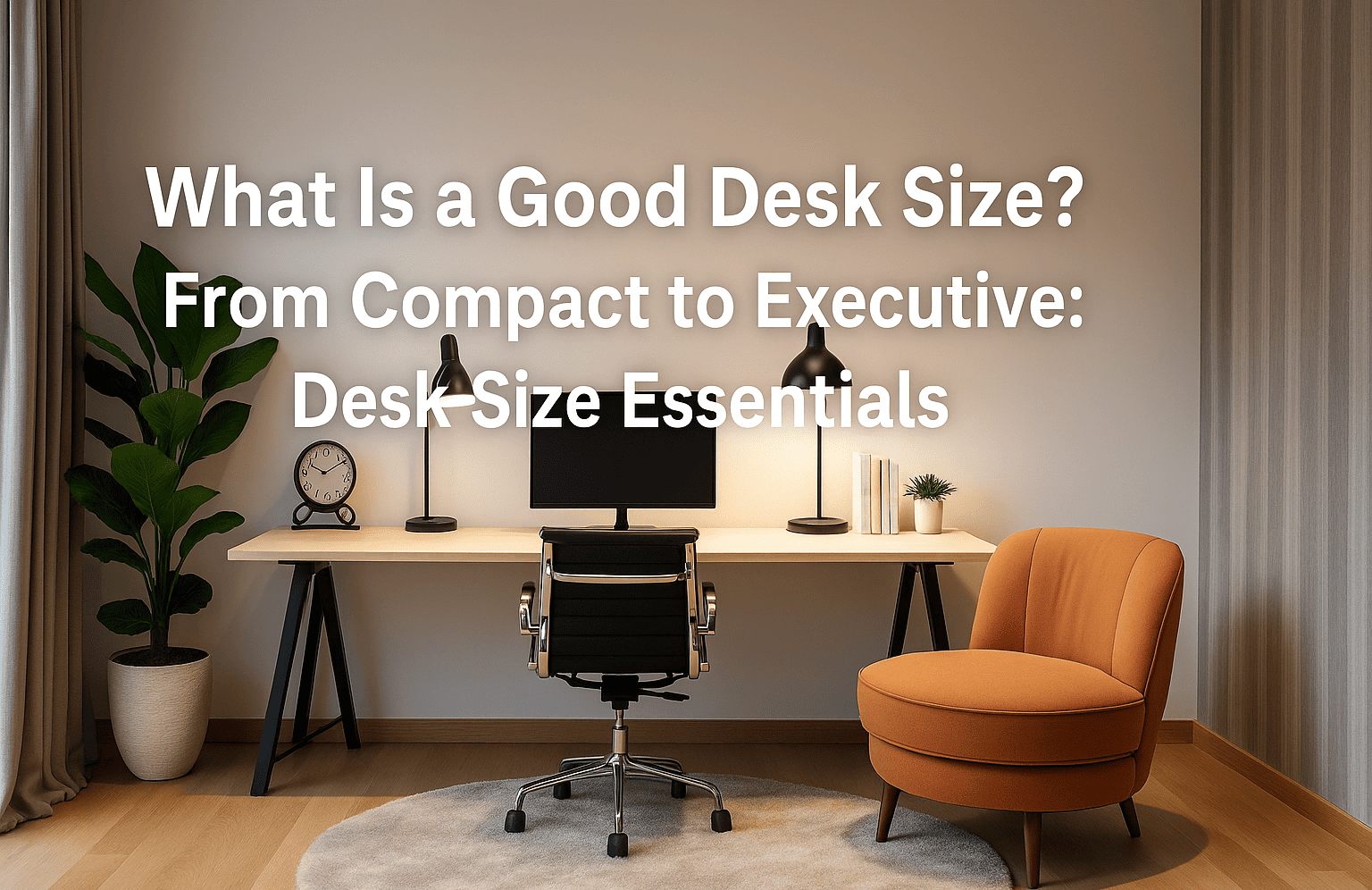 What Is a Good Desk Size? From Compact to Executive: Desk Size Essentials