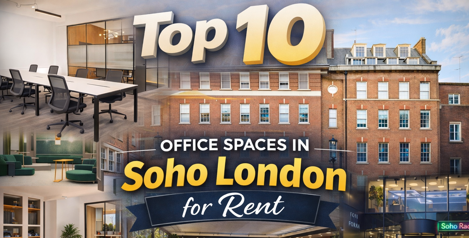 Top 10 Office Spaces in Soho London for Rent
