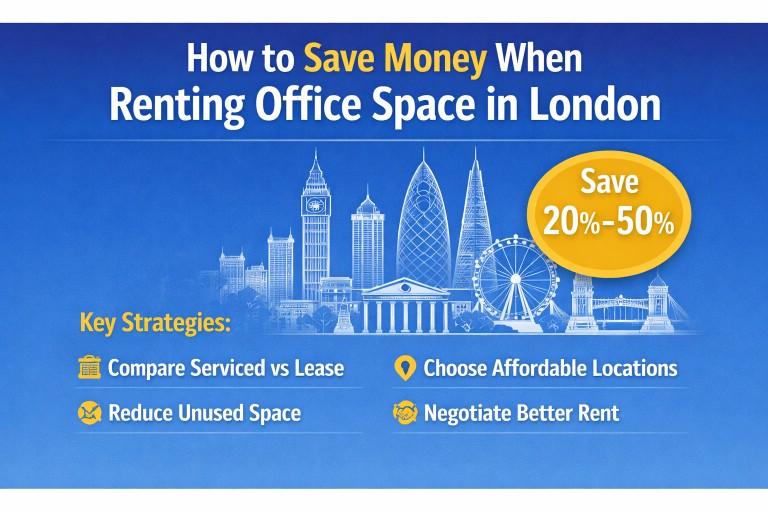 How to Save Money When Renting Office Space in London