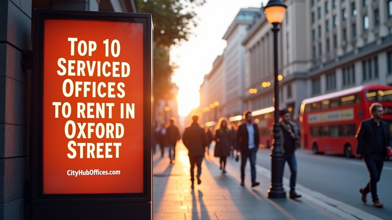 Top 10 Serviced Office Spaces to Rent Near Oxford Street, London