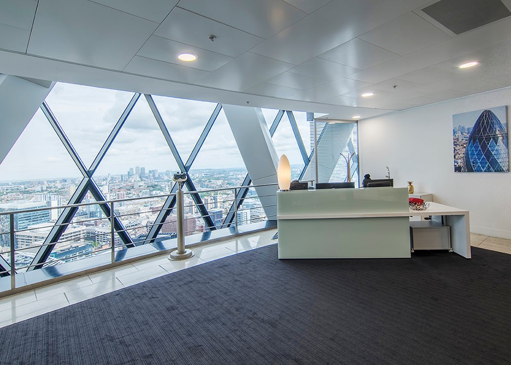 The Gherkin Office Space