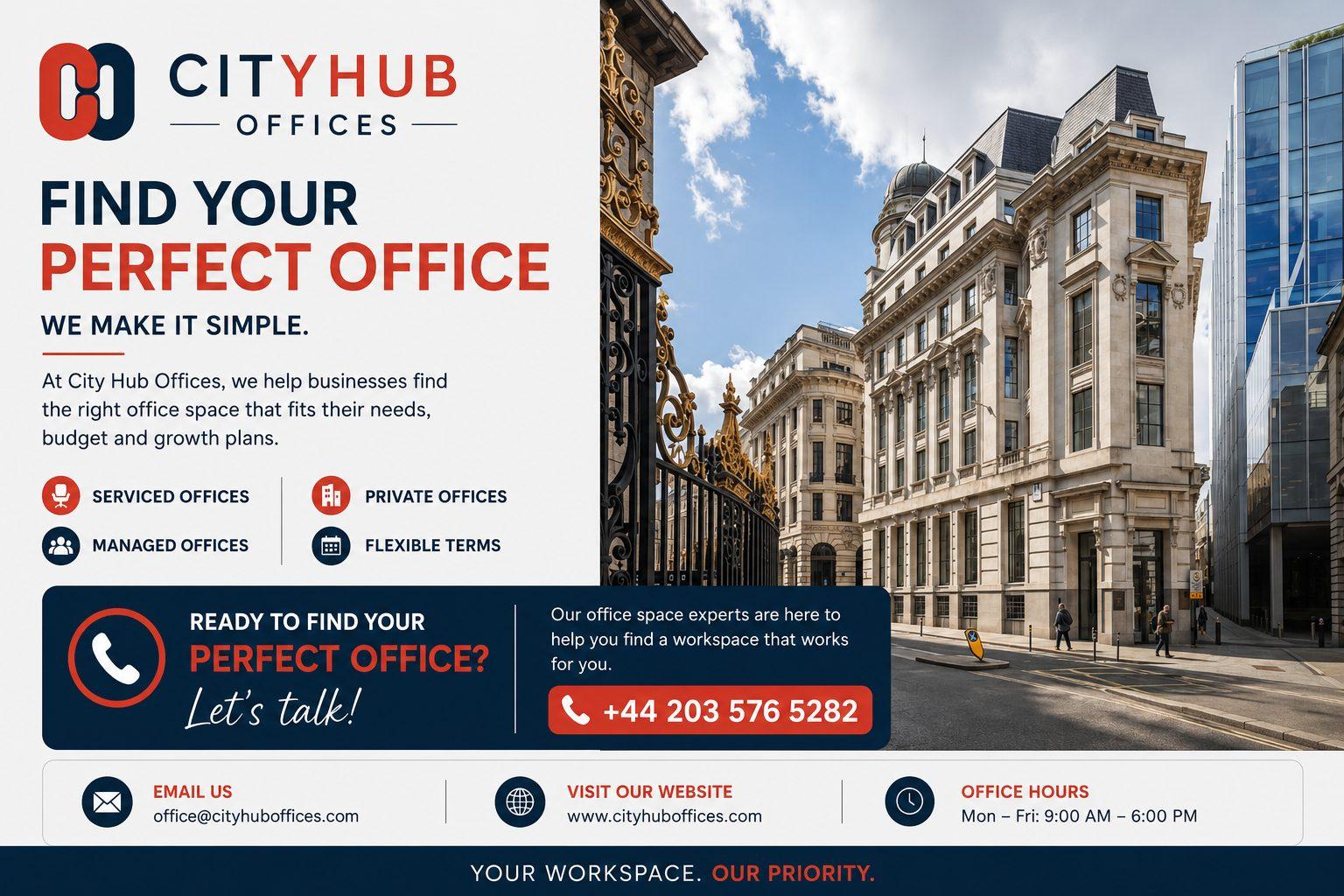 Find Perfect Office Space in London