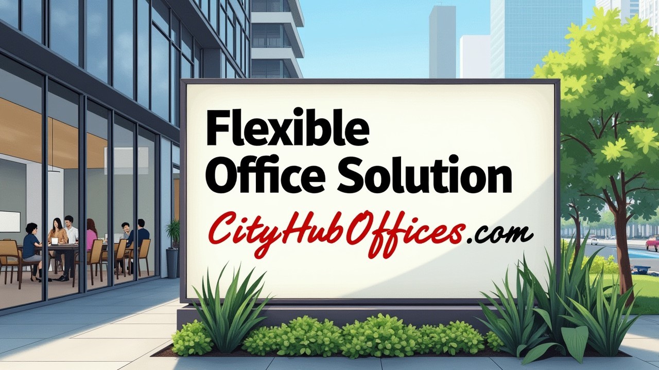Flexible Office Solution - CITY HUB OFFICES